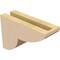 Ekena Millwork 3"W x 9"D x 6"H Classic Crestline Rough Cedar Woodgrain TimberThane Corbel, Primed Tan CORUR03X09X06CRERCPR - alternate 3